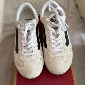 White and Black Sneakers